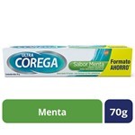 Corega Adhesivo Para Prótesis Dentales Ultra Crema Sabor Menta 70 gr #1
