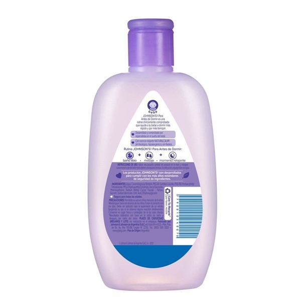 Johnsons Baby Baño Liquido Dulces Sueños 200 ml alt
