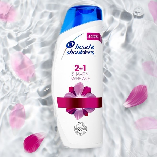 Shampoo Head & Shoulders Suave Y Manejable x 375 ml alt