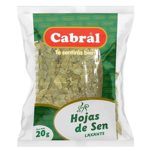 Cabral Hojas De Sen 20 Gr #1