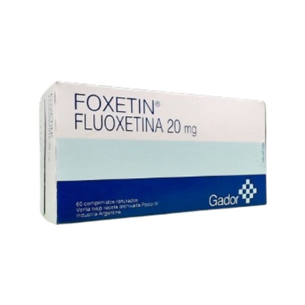 Gador Foxetin Fluoxetina 20 Mg x 60 Comp #1