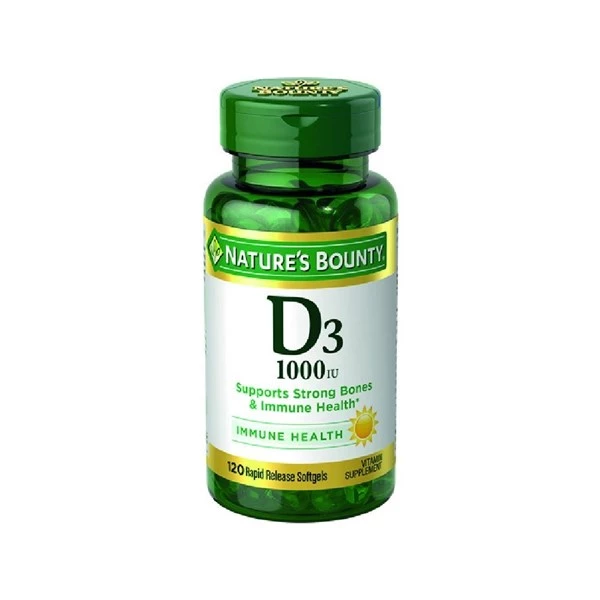 Nature´S Bounty Vitamina D3 1000 (120 Capsulas) alt