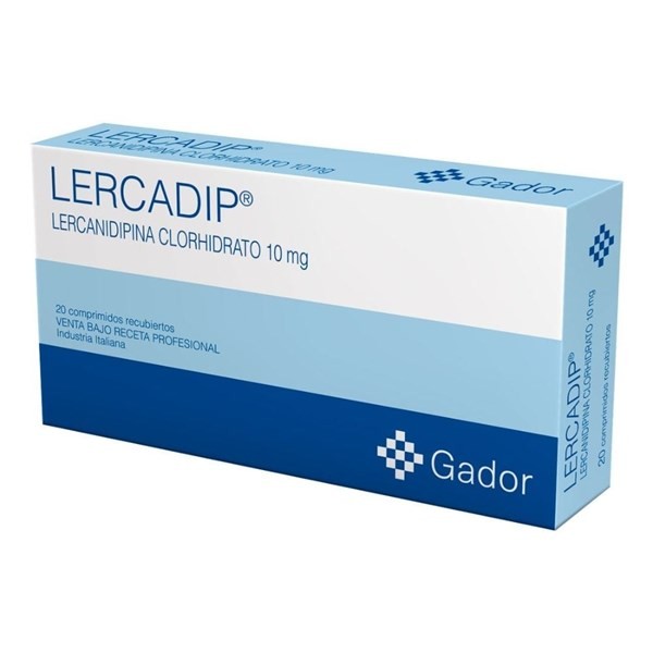 Lercadip 10 Mg | 20 Comprimidos | Lercanidipino #1