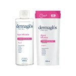 Kit Dermaglós Agua Micelar 400ml + Refill 200ml #1