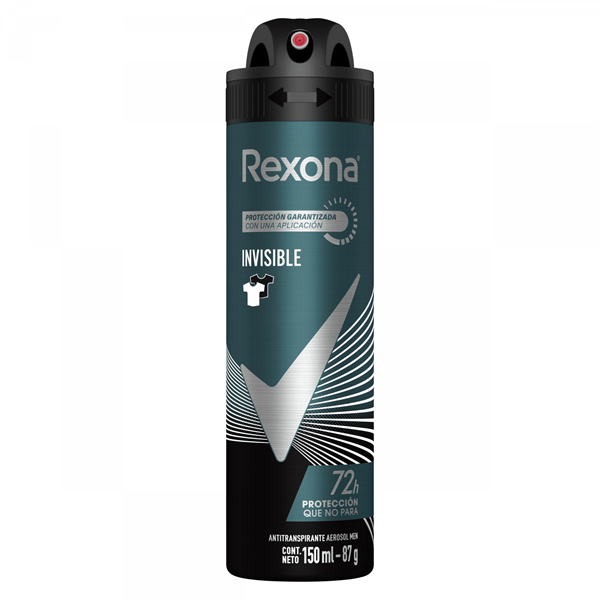 Rexona Antitranspirante Invisible 150 ml alt