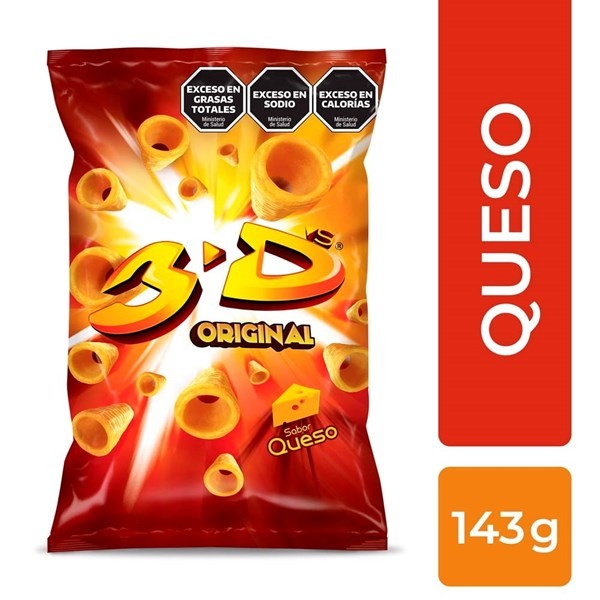 3D´S 3D Original Queso 143 xgr #1