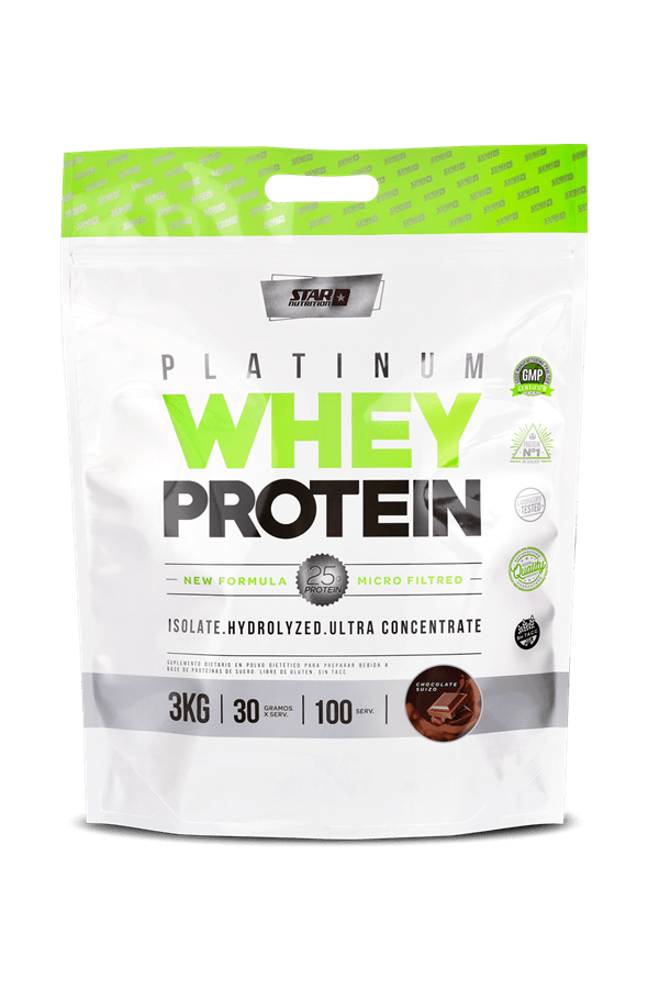 Star Nutrition Platinum Whey Protein Chocolate 3 Kg Doypack