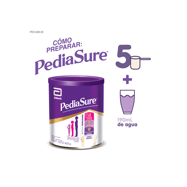 Pediasure Complete Lata en Polvo Sabor Vainilla x 400 gr alt