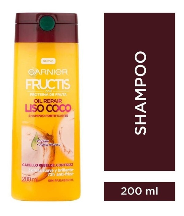 Fructis Shampoo Oil Repair Liso Coco 200 ml