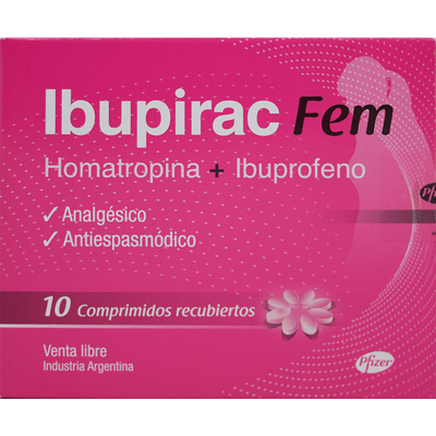 Pfizer Ibupirac Fem X 10 Comprimidos Recubiertos #1