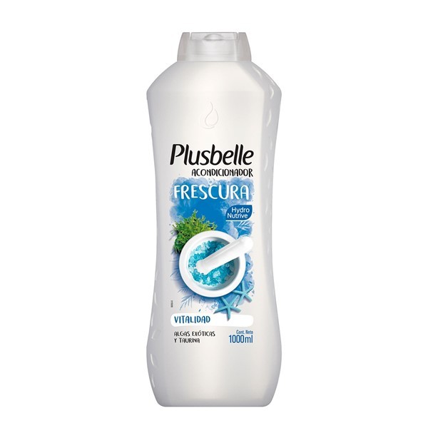 ACONDICIONADOR PLUSBELLE FRESCURA VITALIDAD 1 LT #1