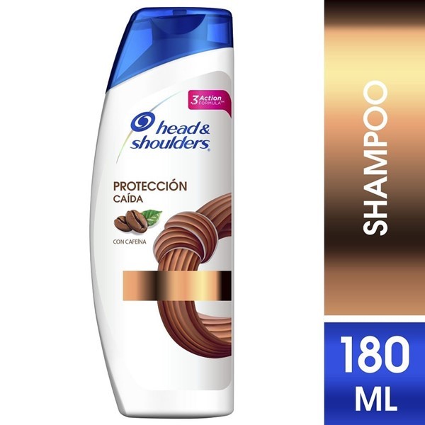Head & Shoulders Shampoo Proteción Caida Con Cafeína 180 ml alt