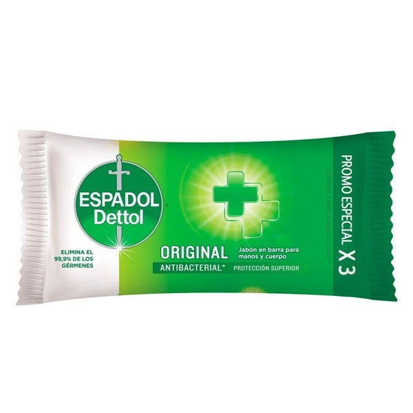 Espadol Jabón Original 80 gr (3 Unidades) alt