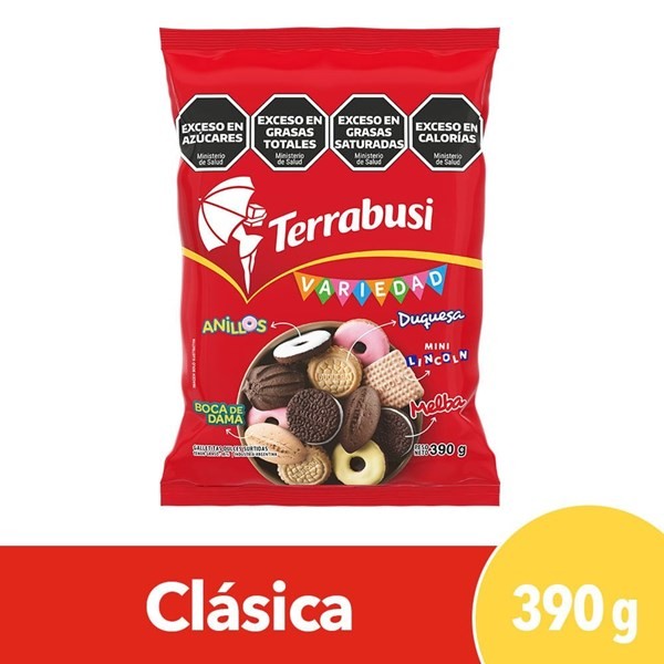 Galletitas Dulces Variedad Terrabusi Mix Tamaã±O Familiar 390 Gr. #1