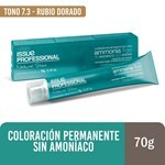 Issue Tintura Profesional Natural Shine Pomo Ammonia Free Color N°7.3 Rub Dor #1