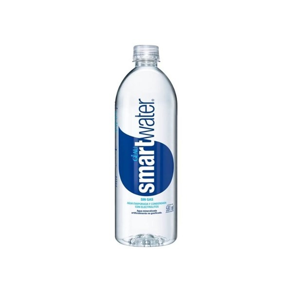 Agua Mineral Coca Cola Smartwater Con Gas x 591 ml