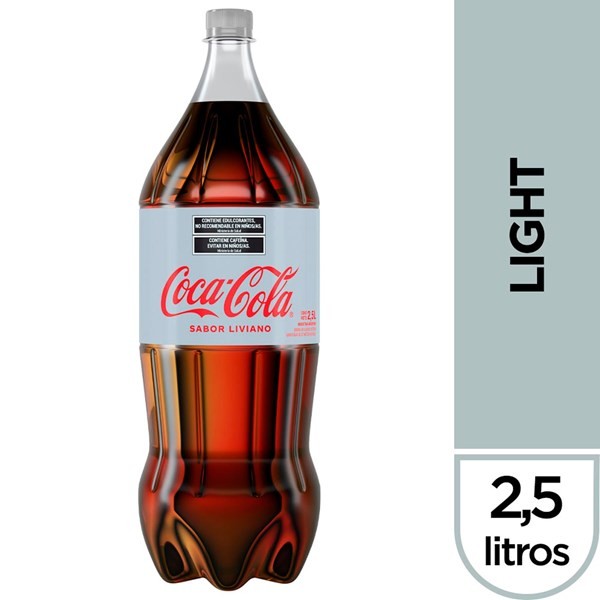 Gaseosa Coca Cola Light 2.5 L. #1