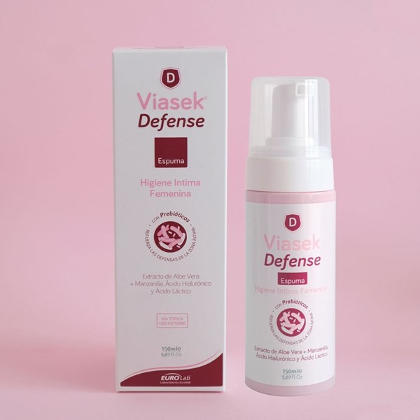 Viasek Defense Espuma Higiene Intima x 150 ml Talle Unico alt