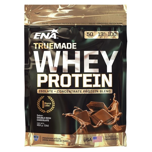 Ena Suplemento Deportivo Whey Protein Double Rich Chocolate 453 gr alt