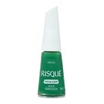 Risque Esmalte de Uñas Cremoso Hipoalergénico Color Verde Esmeralda #1