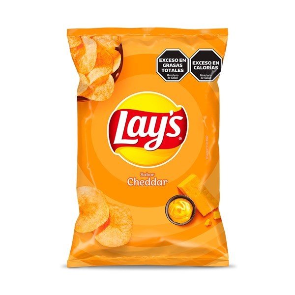 Papas Fritas Lays Sabor Cheddar 77 G. alt