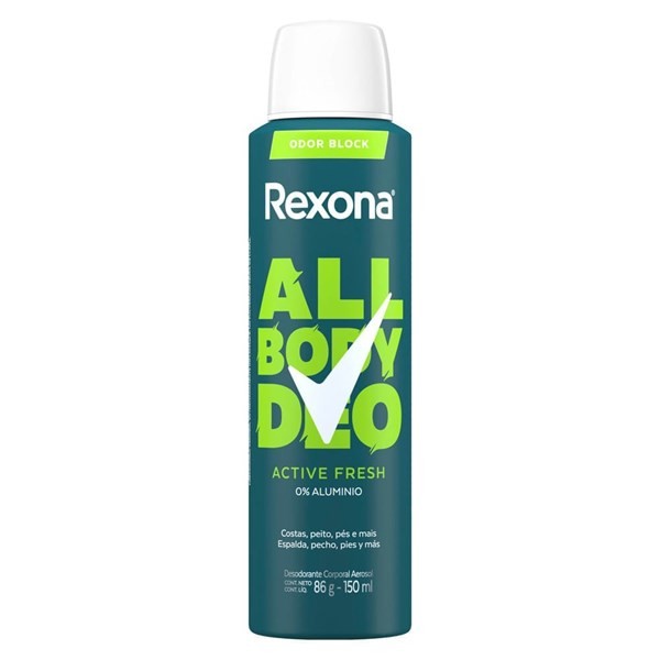 Desodorante Rexona All Body Deo Active Fresh x 150 ml