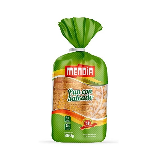 Pan De Salvado Mendia X 360 G #1