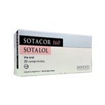 Siegfried Sotacor Sotalol 160 Mg x 20 Comp #1