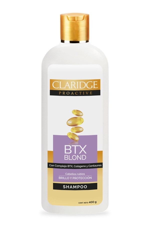 Claridge Shampoo Botox Btx Blond Brillo Y Protección 400 ml #1