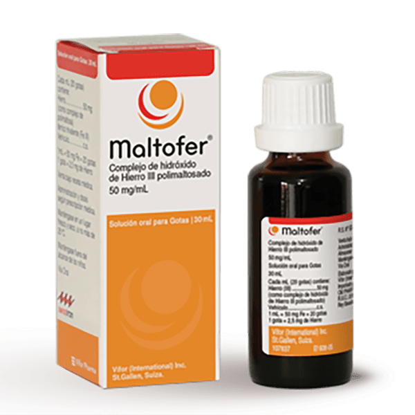 Maltofer gotas | 30 mL | Hidróxido de hierro III polimaltosado #1