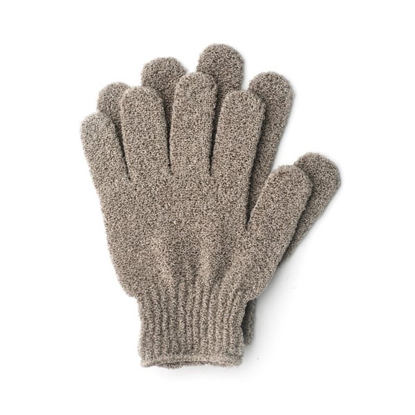 Basicare Guantes Exfoliantes Para Cuerpo (Beige) alt