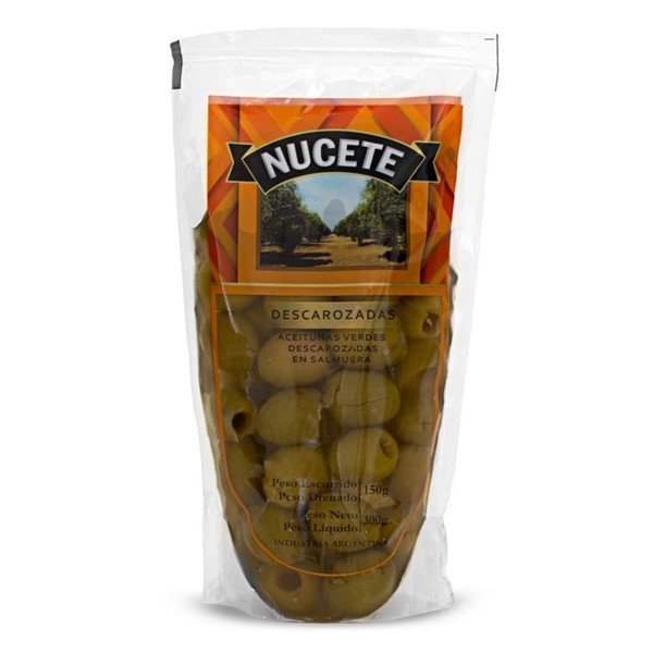 Aceitunas Nucete Descarozadas 150 Gr