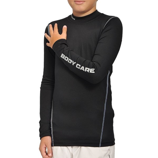 Body Care Remera Termica Manga Larga Niños Negra Talle m #1