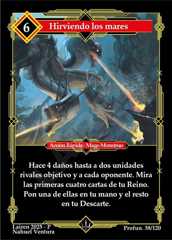 038 Hirviendo Los Mares - Coste 6