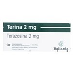 Terina 2 Mg | 20 Comprimidos | terazosina #1