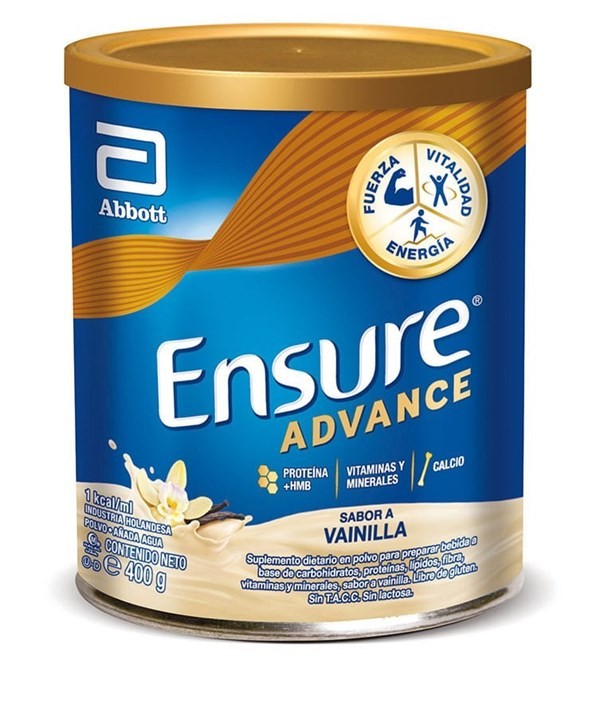 Abbott Suplemento Nutricional Ensure Advance en Polvo Sabor a Vainilla x 400 g #1