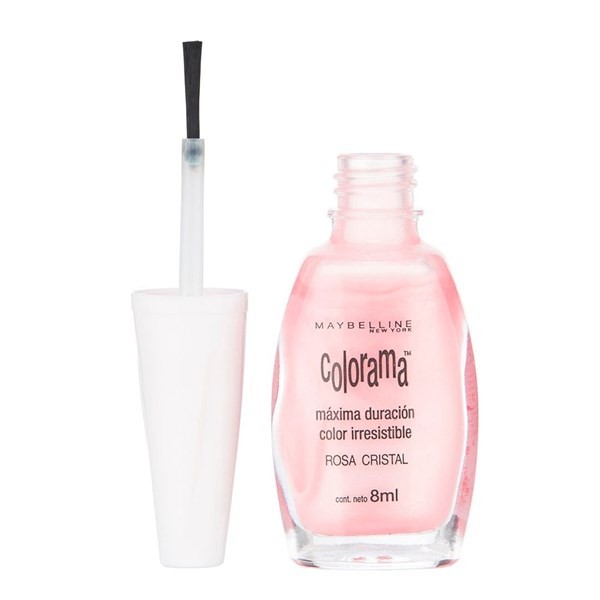 Esmalte de uñas Maybelline Colorama Perlado Tono Rosa Cristal