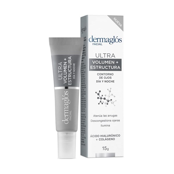 Contorno de ojos Dermaglós ultra volumen + estructura 15g