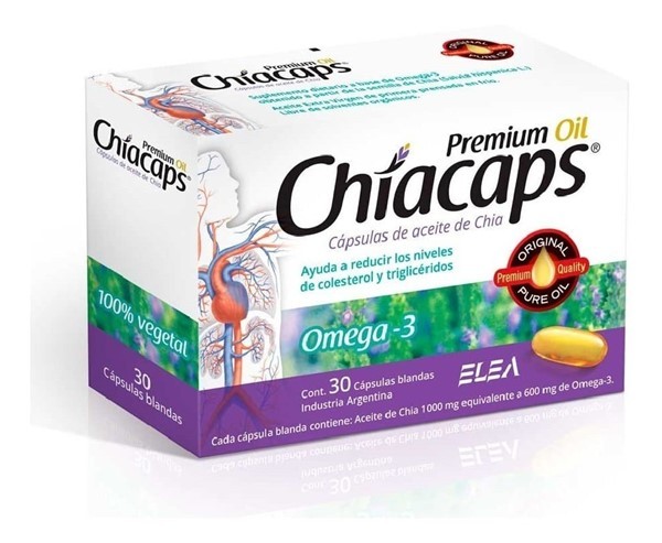 Chiacaps Suplemento Dietario Premiun 30 cápsulas #1