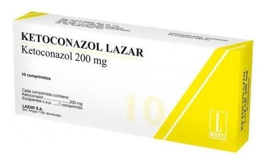 Lazar S.A. Ketoconazol Lazar 200 mg x 10 comprimidos #1