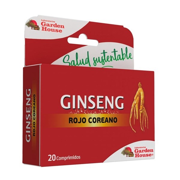 Garden House Ginseng Rojo Coreano (20 Comprimidos) alt