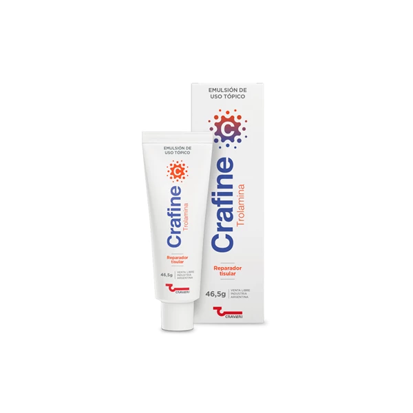 Crafine Emulsión Tópica x 46.5 gr 43 ml