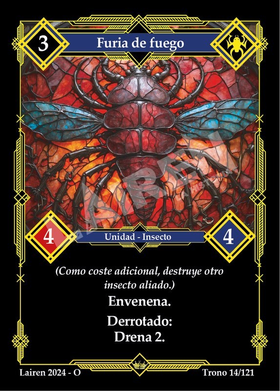 014 Furia De Fuego 1ra Edicion - Coste 3 #1