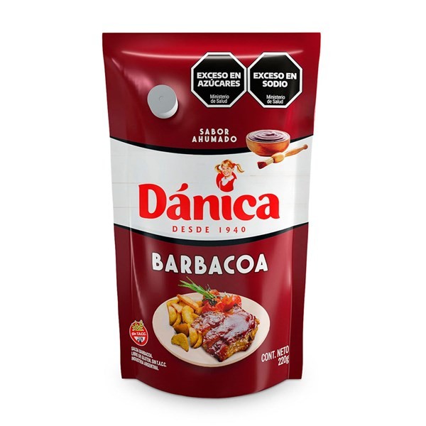 Salsa Bbq Dánica Dp 220 G. #1