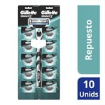 Gillette Cartuchos Para Afeitar 3 Mach (10 Unidades) #1