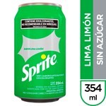 Gaseosa Sprite Sin Azúcar Lima-Limón 354 ml #1