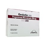 Adium Geslutin Progesterona 200 Mg x 15 Cáps Blandas #1