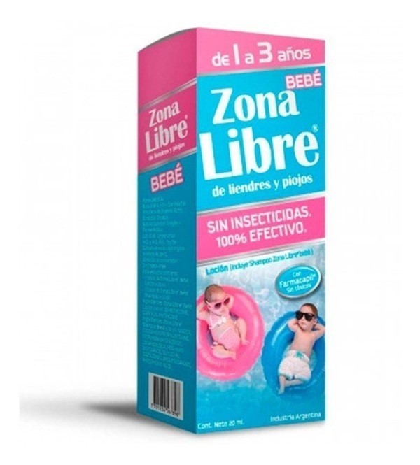 Zona Libre Loción Bebe 20 ml #1