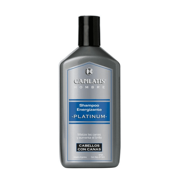 Capilatis Shampoo Energizante Platinum Línea Hombre 370 ml #1
