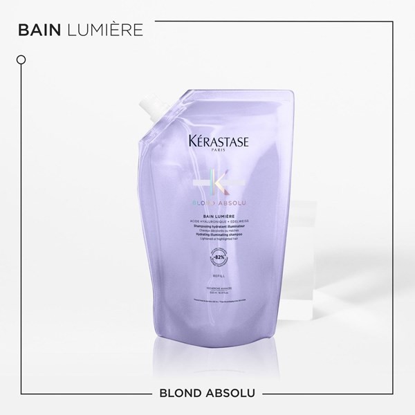 Kerastase Blond Absolu Bain Lumiere Presentación Cabello 500 ml alt